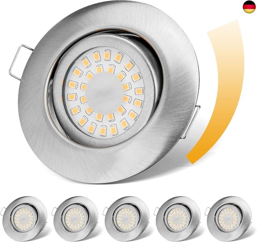 Led einbaustrahler 230v flach - led,