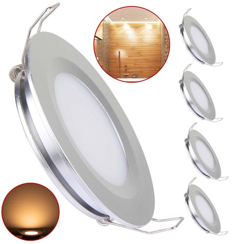 4er set led bad - bad, einbaustrahler