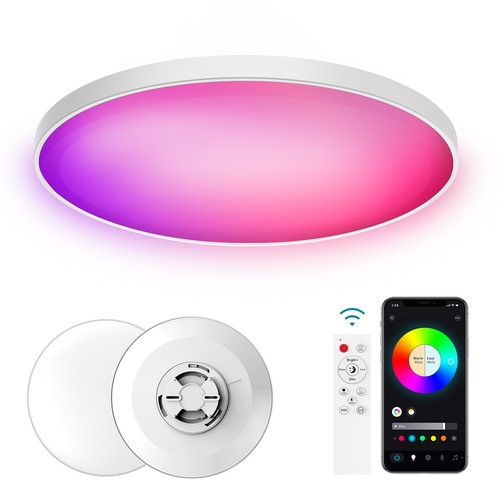 Rgb led deckenlampe panel - rgb,