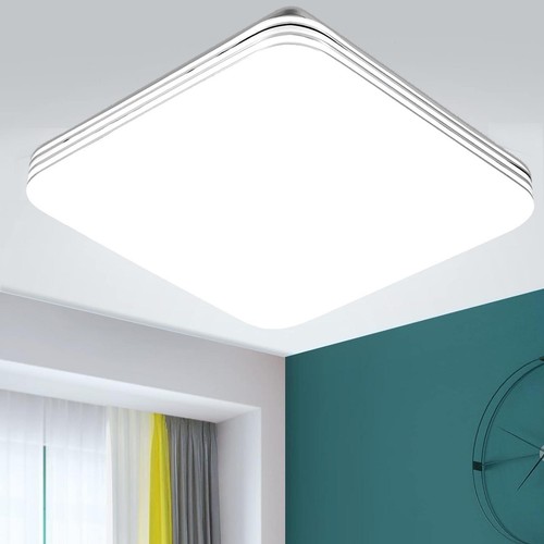 Led deckenlampe eckig flach - led,