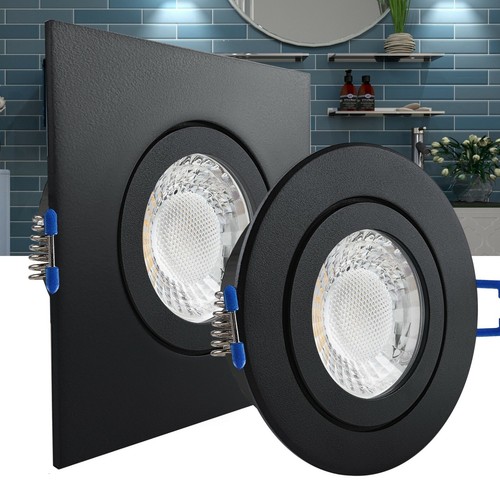 Led spots 230v flach - 230v,