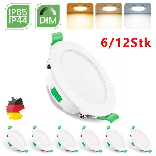 12x led einbauleuchten bad - led,